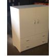 Wardrobe double door with 2 drawers
